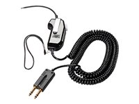 Poly SHS 1890-15 - PTT (push-to-talk) hovedtelefon adapter - TAA-kompatibel 8K7T8AA#AC3