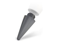 ZAGG - Reservespids for skrivestift - grå (pakke med 4) - for ZAGG Pro Stylus 2 109913292