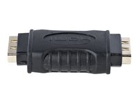 StarTech.com HDMI to HDMI Adapter, High Speed HDMI to HDMI Connector, 4K 30Hz HDMI to HDMI Coupler, HDMI to HDMI Converter - HDMI Female to HDMI Female Adapter - HDMI-kobling - HDMI hun til HDMI hun - sort - for P/N: CDP2HDMM2MB, DP2HDMM2MB, HDDVIMM3, HDMM1MP, HDMM2MP, HDMM3MP, HDPMM50, MDP2HDMM2MB GCHDMIFF