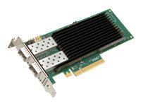 Intel Ethernet Network Adapter E830-XXVDA2 - Netværksadapter - PCIe 4.0 x8 lavprofil - 10/25 Gigabit SFP28 x 2 E830XXVDA2