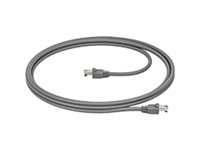 Logitech Cat5e Kit - Patchkabel - RJ-45 (han) til RJ-45 (han) - 3 m - SF/UTP - CAT 5e - grafit 952-000072