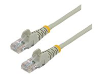 StarTech.com 5m Grey Cat5e / Cat 5 Snagless Patch Cable 5 m - Patchkabel - RJ-45 (han) til RJ-45 (han) - 5 m - UTP - CAT 5e - knastfri - grå 45PAT5MGR
