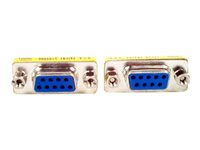 StarTech.com Slimline DB9 Serial Gender Changer - F/F - Serial gender changer - DB-9 (F) to DB-9 (F) - GC9SF - Seriel gender changer - DB-9 (hun) til DB-9 (hun) - for P/N: ICUSB2324852, ICUSB422, NETRS232, NETRS2321P, NETRS2321POE, NETRS2322P, NETRS232485W GC9SF
