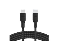 Belkin BoostCharge - USB-kabel - USB-C (han) til USB-C (han) - 3 m - sort CAB014BT3MBK