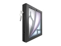 Compulocks iPad Air M2 & M3 13", Apex Enclosure Flex Arm Mount - Black - Monteringssæt (indelukke, stativ) - eksponeret front/bagsidekamera og sensorer - for tablet - låsbar - metal - sort - skærmstørrelse: 13" - på disk - for Apple 13-inch iPad Air M2 Wi-Fi, M2 Wi-Fi + Cellular 159B13APXB
