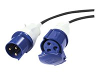 APC Modular IT Power Distribution Cable Extender - Forlængerkabel til strøm - IEC 60309 32A (han) til IEC 60309 32A (hun) - AC 230 V - 10.8 m - for P/N: SY16K48H-PDNB, SY32K48H-PDNB, SY48K48H-PDNB, SY64K96H-NB, SY96K160H-NB, SY96K96H-NB PDX332IEC-1080