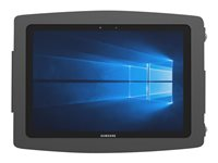 Compulocks Surface Pro 7 / Galaxy Tab Pro S Enclosure Wall Mount Tablet Frame - Monteringssæt (vægmontering, indelukke) - for tablet - aluminium - sort - vægmonterbar - for Microsoft Surface Pro (Midt 2017), Pro 3, Pro 4, Pro 6, Pro 7; Samsung Galaxy TabPro S 912SGEB