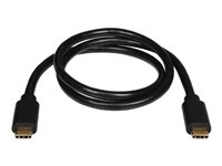 PORT Connect - USB-kabel - 24 pin USB-C (han) til 24 pin USB-C (han) - USB 3.1 Gen 2 - 1 m - USB Power Delivery (60W) 900074
