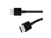 Belkin - Ultra High Speed - HDMI-kabel - HDMI han til HDMI han - 2 m - sort AV10176BT2M-BLK