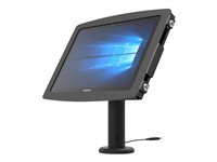 Compulocks Space Rise Surface Pro 7 / Galaxy TabPro S Counter Top Kiosk 4" Black - Stativ - for tablet - sort - skrivebord - for Microsoft Surface Pro (Midt 2017), Pro 3, Pro 4, Pro 6, Pro 7; Samsung Galaxy TabPro S TCDP04912SGEB