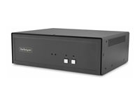 StarTech.com - KVM / audio / USB switch - sikker - 2 x KVM port(s) - 1 lokalbruger - desktop - TAA-kompatibel CK4-D202C