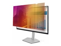 StarTech.com 23.8-inch 16:9 Gold Monitor Privacy Screen, Reversible Filter w/Enhanced Privacy, Blue Light Shield, Computer Security Filter, Removable Screen Protector - +/- 30 Deg. View Angle, Gold and Black Sides (238G-PRIVACY-SCREEN) - Privacy-filter for skærm - 2-vejs - aftagelig - stik i/klæbemiddel - 23,8" bred - guld, sort 238G-PRIVACY-SCREEN