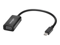 Kensington VM1000 Mini DisplayPort to VGA Adapter - Video transformer - DisplayPort - VGA - sort K33987WW