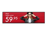 NEC MultiSync BT421 - 42" Diagonal klasse LCD fladskærm - digital skiltning 1920 x 480 - direkte belyst LED - med MicroPC med vægmontering 40001373