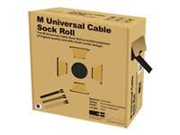 Multibrackets M Universal Cable Sock Roll 20 mm x 50 m - Kabelorganisator - sort 7350022732452