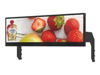 Instore Screen inCap - 36" Diagonal klasse LCD fladskærm - digital skiltning 1920 x 540 - sort 4ZF0W90173