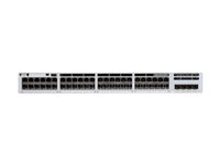 Cisco Catalyst 9300L Mini - Network Essentials - switch - L3 - Administreret - 48 x 10/100/1000 (UPOE) + 4 x 25 Gigabit SFP (uplink) - monterbar på stativ - UPOE C9300LM-48U-4Y-E