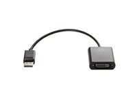 HP DisplayPort to DVI-D Adapter - DisplayPort adapter - enkeltlink - DisplayPort (han) til DVI-D (hun) - 19 cm - haspet FH973AA