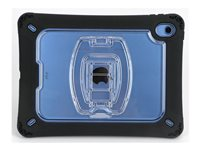 NutKase - Bagsidecover til tablet - grov - sort, klar - for Apple 10.9-inch iPad (10. generation) NK236B-EL