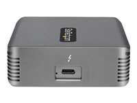 StarTech.com Thunderbolt 3 to Ethernet Adapter, 10GbE, Multi-Gigabit, Thunderbolt 3 to RJ45 Network Adapter, 10GBASE-T/5-2.5GBASE-T NIC, TB3/TB4 10G Network Adapter w/ TB3-Certified Cable, TB3 10GbE, Win/Mac (TB310G2) - Netværksadapter - Thunderbolt 3 - 1/2.5/5/10GBase-T x 1 - space grey TB310G2