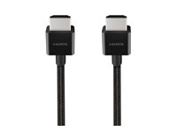 Belkin - Ultra High Speed - HDMI-kabel - HDMI han til HDMI han - 2 m - sort AV10176BT2M-BLK