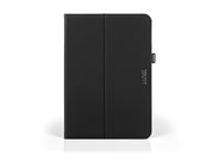PORT Connect - Flipomslag til tablet - forstærket - termoplastisk polyuretan (TPU), R-PET nylon - sort - for Samsung Galaxy Tab A9+ 201418