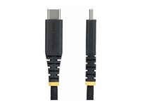 StarTech.com - USB-kabel - USB-C (han) til USB-C (han) - USB 2.0 - 3 A - 2 m - USB Power Delivery (60W) - sort USB2CC2MNCBR
