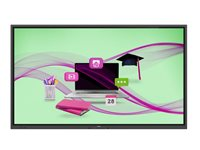 Philips 65BDL4152E - 65" Diagonal klasse (64.5" til at se) - E-Line LED-bagbelyst LCD paneldisplay - interaktiv digital skiltning - med berøringsskærm (multi-berøring) - Android - 4K UHD (2160p) 3840 x 2160 65BDL4152E/00