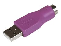 StarTech.com Replacement PS/2 Keyboard to USB Adapter - F/M - Keyboard adapter - PS/2 (F) to USB (M) - GC46MFKEY - Tastaturadapter - PS/2 (hun) til USB (han) GC46MFKEY