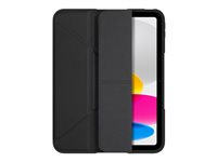 dbramante1928 Mayfair Pro - Flipomslag til tablet - bulk - 58 % genbrugt materiale - sort - for Apple 10.9-inch iPad Wi-Fi, Wi-Fi + Cellular MFIPBL004292