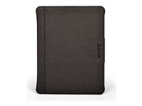 PORT Designs MANCHESTER II - Tastatur og folio-kasse (rugged protective folio) - med touchpad - trådløs - Bluetooth - AZERTY - grå - papkasse - for Samsung Galaxy Tab A9+ 201525