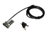 PORT Connect - Sikkerhedskabelslås - universal, combination lock, with switchable anchor - 2 m 901235