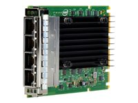 HPE I350-T4 - Netværksadapter - OCP 3.0 - Gigabit Ethernet x 4 - for ProLiant DL325 Gen10, DL345 Gen10, DL360 Gen10, DX360 Gen10, XL220n Gen10, XL290n Gen10 P08449-B21