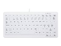 Active Key MedicalKey AK-C4110 - Tastatur - USB - Nordisk - hvid AK-C4110F-U1-W/NOR