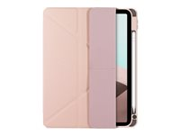 dbramante1928 London ICON - Flipomslag til tablet - plastik - pink sand - for Apple 10.9-inch iPad Wi-Fi, Wi-Fi + Cellular LOIPICPI6824