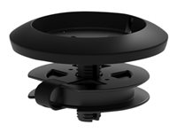 Logitech Rally Mic Pod Mount - Mikrofon-skrivebordsmontering - mat sort - for Logitech Rally, Rally Plus 952-000002