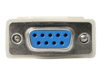 StarTech.com DB9 RS232 Serial Null Modem Adapter - F/F - Null modem adapter - DB-9 (F) to DB-9 (F) - NM9FF - Nulmodem-adapter - DB-9 (hun) til DB-9 (hun) - for P/N: EC1S952, EC2S952, PCI2S232485I NM9FF
