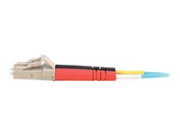 C2G LC-LC 10Gb 50/125 OM3 Duplex Multimode PVC Fiber Optic Cable (LSZH) - Netværkskabel - LC multimodus (han) til LC multimodus (han) - 1 m. - fiberoptik - duplex - 50 / 125 my - OM3 - halogenfri - akvamarin 85549