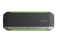 Poly Sync 40+ - Smart højttalertelefon - Bluetooth - trådløs, kablet - USB-A, USB-C - sort, sølv - Zoom Certified 772C5AA
