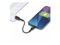 StarTech.com 6in (15cm) USB-A to USB-C Charging Cable, Charger Cord - USB-kabel - USB (han) til 24 pin USB-C (han) - USB 2.0 - 3 A - 15 cm - opladning og synkronisering, USB Fast Charge (15W), passivt - sort USB2AC15CMBK