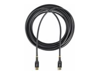 StarTech.com 33ft (10m) VESA-Certified Active DisplayPort 1.4 Cable, DP8K w/HBR3/HDR10/MST/DSC 1.2/HDCP 2.2, 8K 60Hz, 4K 120Hz Video - Active DP 1.4 Cable M/M (DP14A-10M-DP-CABLE) - DisplayPort kabel - DisplayPort (han) til DisplayPort (han) - DisplayPort 1.4 - 10 m - Active Copper Cable, aktiv, 4K support, 8K support - sort DP14A-10M-DP-CABLE