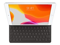 Apple Smart - Tastatur og folio-kasse - Apple Smart connector - QWERTY - dansk - for 10.2-inch iPad (7th generation, 8th generation, 9th generation); 10.5-inch iPad Air (3rd generation); 10.5-inch iPad Pro MX3L2DK/A