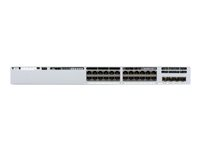 Cisco Catalyst 9300L - Network Essentials - switch - L3 - Administreret - 24 x 10/100/1000 + 4 x Gigabit SFP (uplink) - monterbar på stativ C9300L-24T-4G-E