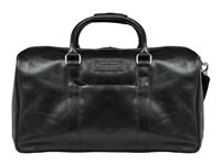 dbramante1928 Aalborg Weekender - Pose - fuldnarvet læder - sort WKAAGTBL1021