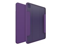 OtterBox Symmetry Folio Series - Flipomslag til tablet - polykarbonat, syntetisk gummi - figment (klar/lilla) - for Apple 13-inch iPad Pro M4 Wi-Fi, M4 Wi-Fi + Cellular 77-95260