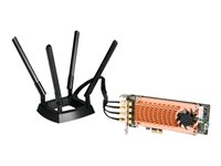 QNAP QWA-AC2600 - Netværksadapter - PCIe 2.0 lavprofil - Wi-Fi 5 - for QNAP TS-1232, 1277, 253, 453, 473, 677, 832, 853, 877, 977, TVS-2472, 473, 673, 872, 873 QWA-AC2600