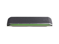 Poly Sync 60 - Smart højttalertelefon - Bluetooth - kablet, trådløs - USB-A, USB-C - sort, sølv - Zoom Certified 772C2AA
