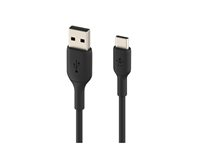 Belkin BoostCharge - USB-kabel - 24 pin USB-C (han) til USB (han) - 2 m - sort CAB001BT2MBK