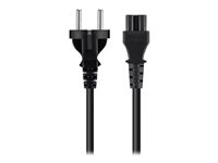 Belkin - Strømkabel - power IEC 60320 C7 til Europlug (han) - 1.8 m F3A218CP1.8M-P