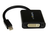 StarTech.com Mini DisplayPort to DVI Adapter - 1920x1200 - 1080p - Dongle - Monitor Adapter - Mini DisplayPort Adapter - Mini DP to DVI (MDP2DVI3) - DVI-adapter - Mini DisplayPort (han) til DVI-I (hun) - 17 cm - sort MDP2DVI3